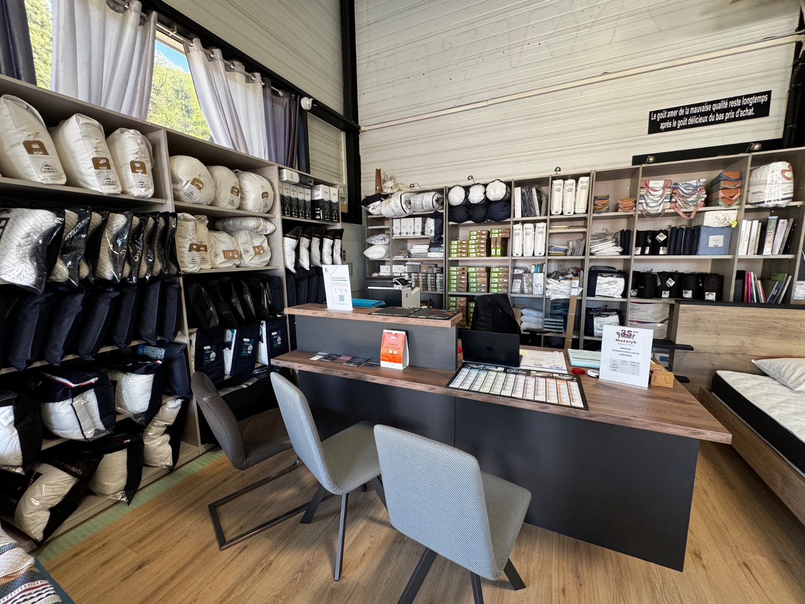 Espace conseil — oreillers et accessoires