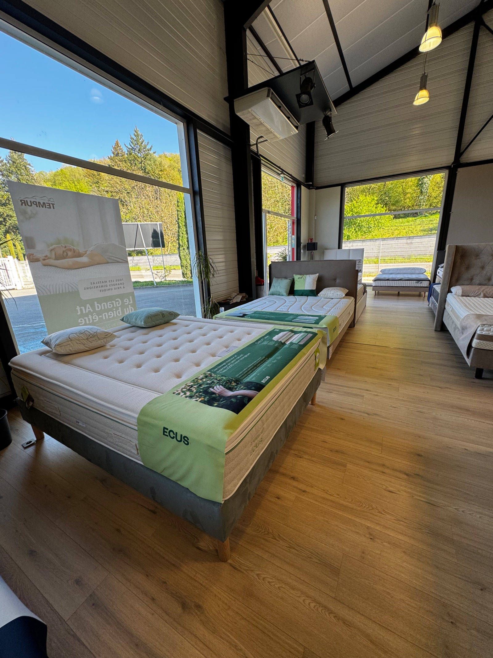 Espace haut de gamme — lits premium